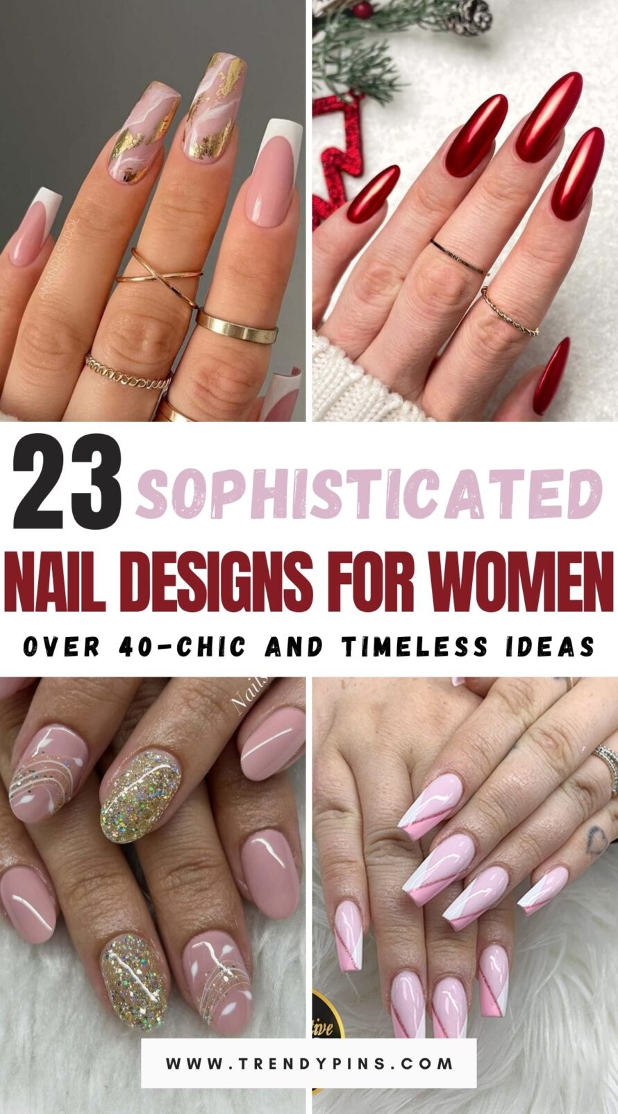 Chic And Sophisticated Nail Design Ideas