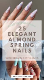 25 Fresh Almond Spring Nail Ideas With Pastel Colors To Start The Year Right 5